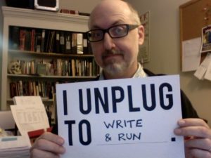 You'll find this pic, and thousands of others who have embraced the 'unplug' idea.