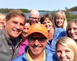 The Good Leadership Coaching team "selfie" - after training at Madden's Resort on Minnesota's Gull Lake.