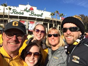 The Batz family New Year's day adventure to the Rose Bowl was a big bucket list item. A great way to celebrate a good life!