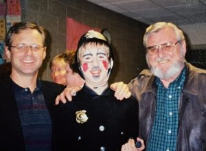 This is my favorite photo: My dad, with me and my son Ben - who oddly enough played "The Coroner" in the Pirates of Penzance in 2005.