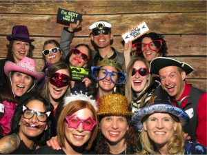 The CDI team has learned to include "fun" at work as part of their success formula. Jessica is in the pink hat at this Halloween Party.