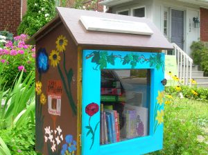 Little Free Libraries help Minneapolis children with their summer reading, and help police form a stronger connection with the community. Will you donate?