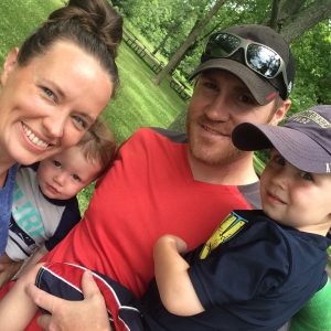 Sara, her husband, and her boys and spend family time at Afton Alps as a way of blending Family, Fitness, and Fun.