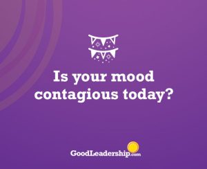 Goodness Pledge Spark - Is your mood contatgious