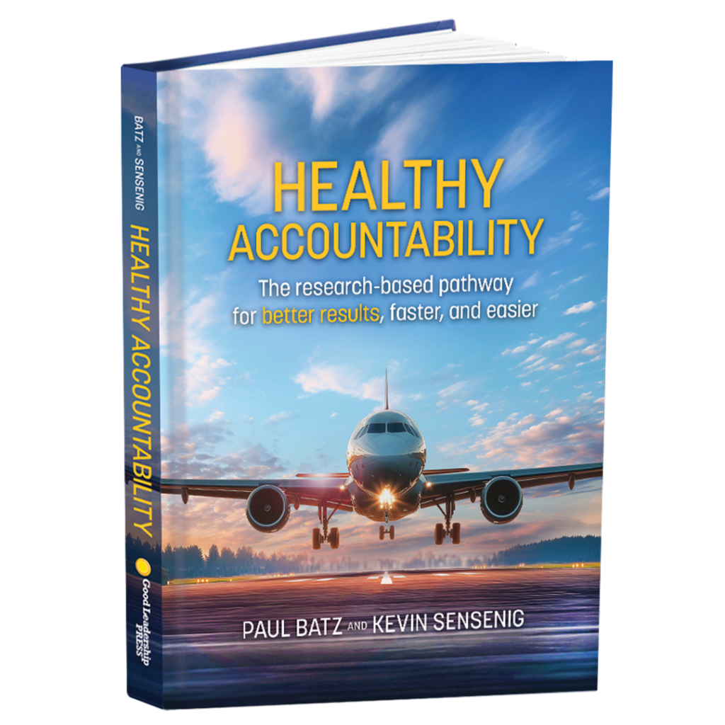 Healthy Accountability Preview eBook - Good Leadership