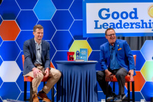 Rare Air: Breakfast with Steve Grove last Friday